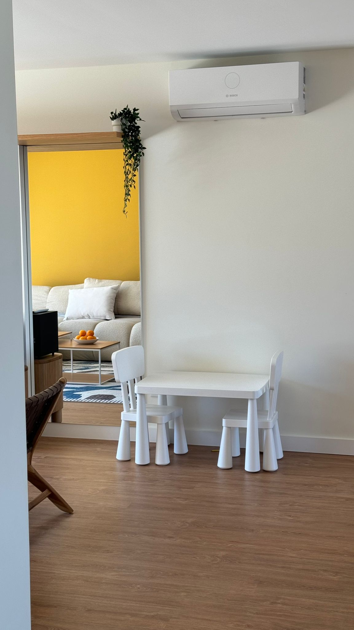 Kids corner and living room