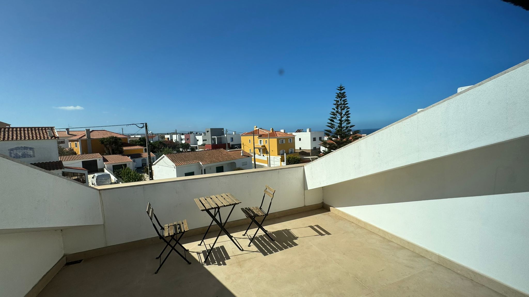 Rooftop terrace — sea view